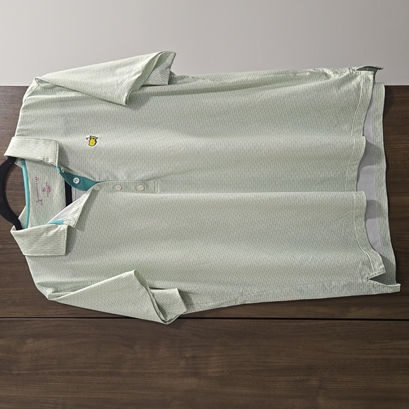 Masters Tops - Magnolia Lane-2025 Masters Augusta Nationals Polo Hogan's Bridge-Size XL